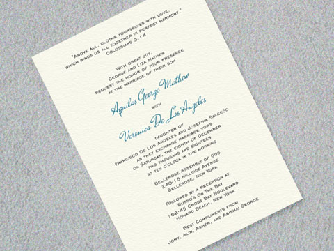 Wedding Invitation