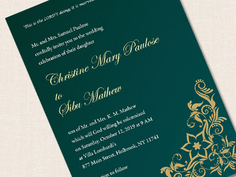 Wedding Invitation