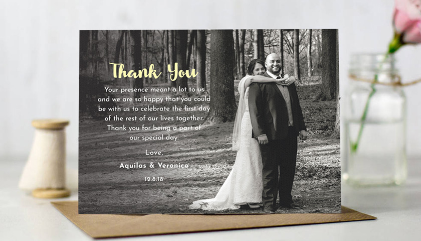 Thank You Cards Printing